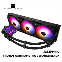 利民 FROZEN WARFRAME PRO 360 ARGB BLACK 寒冰装甲Pro 一体式水冷散热器