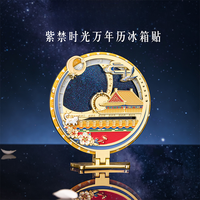 宫廷宝贝 紫禁时光万年历冰箱贴北京伴手礼特色创意精致生日礼物