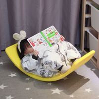 儿童宝宝家用跷跷板3-10岁室内运动训练平衡板感统锻炼器材聪明板
