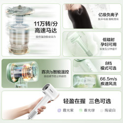 Panasonic 电吹风小森林高速吹风机负离子家用送女友礼物