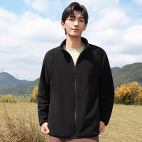 雪中飞 摇粒绒外套 黑色 XL/175/96A 女士夹克