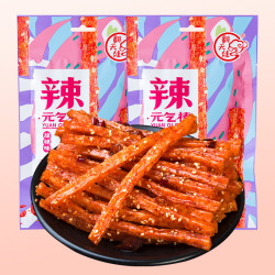 翻天娃 -元气棒辣条68g/袋微辣棒面筋8090儿时好吃的追剧休闲零食