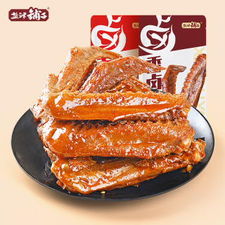 盐津铺子 香卤鸭翅卤味零食鸭肉熟食香辣味下酒菜夜宵即食小吃解馋