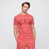 Gap 男女装夏季款纯棉印花logo圆领修身短袖T恤美版856659