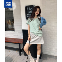 唐狮 女短袖T恤 薄荷绿/21款 M