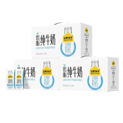 认养一头牛 低脂纯奶200ml*10盒*3箱