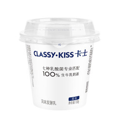 卡士 100g*6杯乳酸菌原味酸奶 低温酸奶