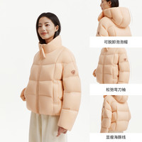 坦博尔 26年新款泡芙短款羽绒服女小个子冬季外套TB62350312
