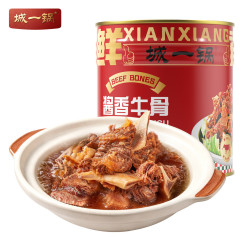 城一锅 酱香牛骨火锅罐头 3kg*1罐 赠1件200g羊蝎子