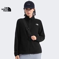 北面 抓绒衣女26秋冬新款户外保暖可做内胆绒外套8M2V 黑色/JK3 M