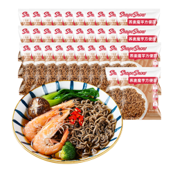 大希地 荞麦魔芋方便面 60g*32袋 非油炸0脂肪 健身代餐 速食低钠高蛋白