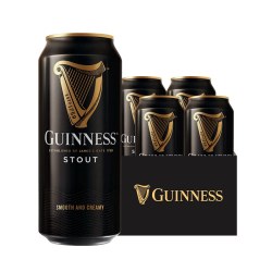 健力士 司陶特黑啤酒 440ml*4听