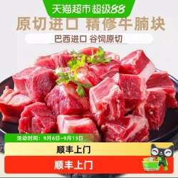 西捷 原切无注水无添加 牛腩块