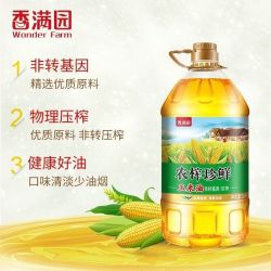 香满园 非转基因农榨珍鲜玉米油5L
