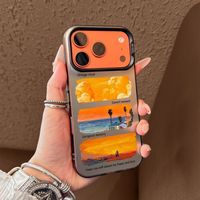 C 【裸机手感】落日橘云 iPhone6-17系列苹果手机壳