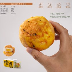 香中你 海苔肉松面包独立包装0反式早餐代餐整箱吐司零食