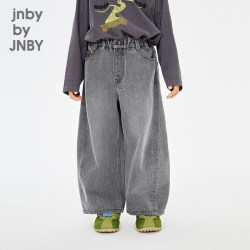 jnby by JNBY 新款江南布衣童装牛仔九分裤阔腿26春男女童jnbybyjnby1Q1E11800