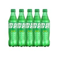 雪碧 柠檬味汽水碳酸饮料 500ml*5瓶