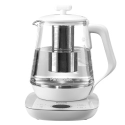 Panasonic 炖煮养生壶家用多功能仙女壶保温办公室小型烧煮花茶白POH15W