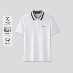 Marc O'Polo MOP男短袖Polo衫夏季薄款按扣T恤