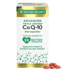 自然之宝 辅酶Q10软胶囊 100mg 心脏 90粒 进口