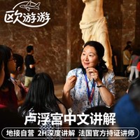法国巴黎卢浮宫中文讲解半日/一日游6人小团博物馆持证导游含门票