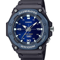CASIO MW-620H系列男士数字手表 LED照明 100米防水