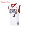 Mitchell&Ness 76人艾佛森00-01赛季NBA官方MN复刻3号球衣SW球迷版