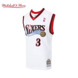 Mitchell&Ness 76人艾佛森00-01赛季NBA官方MN复刻3号球衣SW球迷版