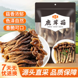 金唐 鹿茸菇500g 原色无硫干货 源头直采