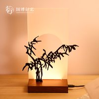 中国国家博物馆 四君子小夜灯