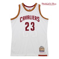Mitchell&Ness 骑士队詹姆斯15-16赛季NBA官方MN复刻23号球衣SW球迷版
