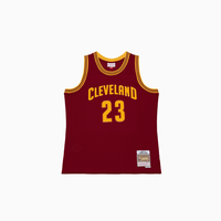 Mitchell&Ness 骑士队詹姆斯15-16赛季NBA官方MN复刻23号球衣SW球迷版