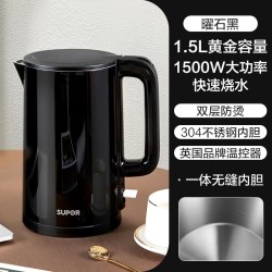 苏泊尔 电热水壶家用烧水壶2026新款不锈钢热水壶自动断电煮开水壶
