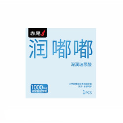 赤尾 超薄玻尿酸润滑安全套 润嘟嘟 1只