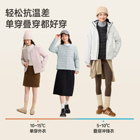 雪中飞 女士圆领羽绒内恤 轻薄保暖 黑色 M码