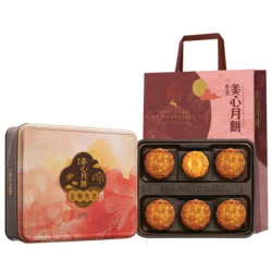 美心 Meixin）金枫秋意礼盒月饼礼盒395g*2