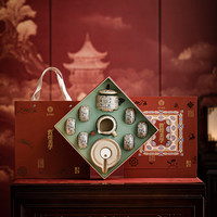 苏氏陶瓷 丨敦煌美学火石红釉茶具套装