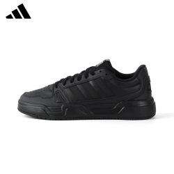adidas 板鞋黑色男鞋女鞋百搭运动休闲鞋JS4361