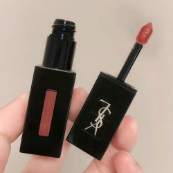 YSL 圣罗兰 天鹅绒黑管唇釉 不易掉色气质显白不挑皮 黑管唇釉5.5ml 610#冰乌龙