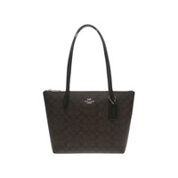 COACH 拉链托特包单肩包购物袋妈咪包奢侈品女包