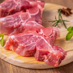 龙大 肉食 免切猪脊骨块2斤