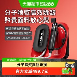 大宇 台式喷熨机手持熨烫机大蒸汽电熨斗真丝羊绒熨斗