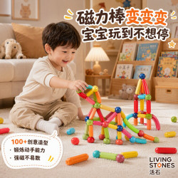 LIVING STONES 儿童益智玩具磁力棒