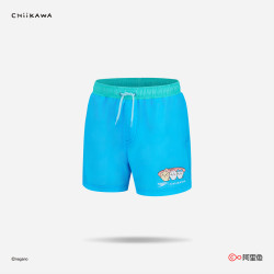 速比涛 全新Speedo|CHIIKAWA系列汪顺同款 俏皮印花温泉男舒爽休闲沙滩裤