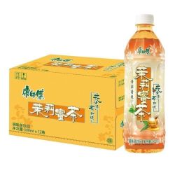 康师傅 茉莉蜜茶500ml*12瓶花香蜜香清爽解暑瓶装饮料一整箱批发