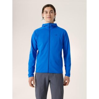 ARC'TERYX 自营欧洲直邮Arcteryx始祖鸟 Kyanite男士亮蓝色轻薄抓绒连帽外套