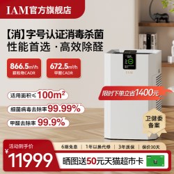 IAM 高压静电空气消毒机KJ850F-T1