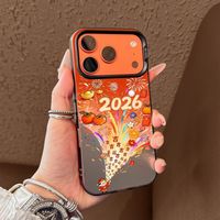 C 【裸机手感】2026财神爷 iPhone6-17系列苹果手机壳
