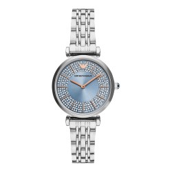 EMPORIO ARMANI Armani阿玛尼满天星氧气蓝女表高级感气质送女生AR11594